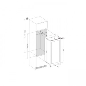 Винный шкаф Dunavox DAB-65.178TSS.TO 