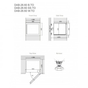 Винный шкаф Dunavox DAB-26.60B.TO