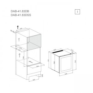 Винный шкаф Dunavox DAB-41.83DB