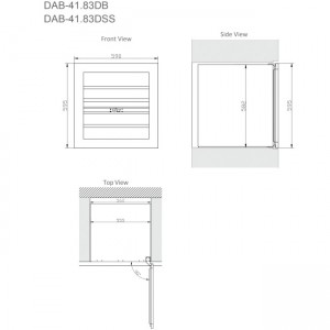 Винный шкаф Dunavox DAB-41.83DSS