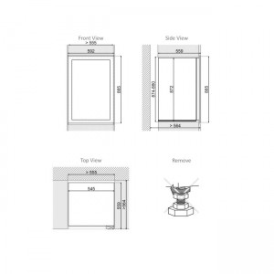 Винный шкаф Dunavox DAB-49.116DSS.TO 