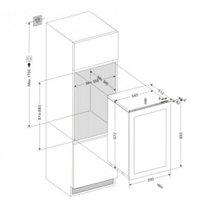 Винный шкаф Dunavox DAB-49.116DSS.TO 