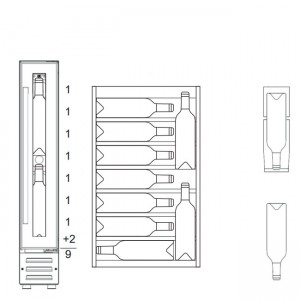 Винный шкаф Dunavox DAU-9.22B