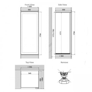 Винный шкаф Dunavox DAVG-114.288DSS.TO