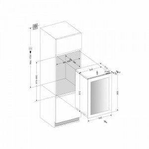 Винный шкаф Dunavox DAVG-49.116DSS.TO