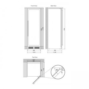 Винный шкаф Dunavox DX-119.386DSS